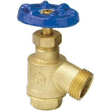 Homewerks VGRBNOB4B 0.75 in. Brass Bent Nose Garden Valve