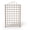 Mocha, variant on Dura-Trel 57 x 95 Inch PVC Vinyl Outdoor Garden Patio Trellis, with Wall Mounting Screws, Mocha