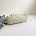 thumbnail image 3 of Bolso plisado con cordón bolso Hobo fruncido de nailon bolso de diseñador para las axilas para mujer, 3 of 9