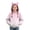 Pink, variant on YunPes Girls Casual Bear Ear Hoodies Winter Warm Pullover Comfy Fleece Sweatshirts Long Sleeve Trendy 2025 Tops with Pockets
