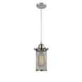 thumbnail image 1 of Quincy Hall Brushed Satin Nickel Five-Inch One-Light Mini Pendant, 1 of 1