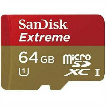 UPC 619659096465 product image for SanDisk Extreme Plus 64GB microSDCX UHS-3 Card with Adapter - 80MB/s | upcitemdb.com