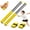 Yellow, variant on Badminton Swing Trainer, 11.8 in Adjustable Power Trainer with Sound Feedback for Smash Technique, Wrist Arm Strength Training Equipment for Beginners & Pros, Magnetic Resistance Tool for Home