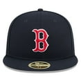 thumbnail image 2 of Men's New Era Navy Boston Red Sox Baseball Hall of Fame 59FIFTY Fitted Hat, 2 of 5