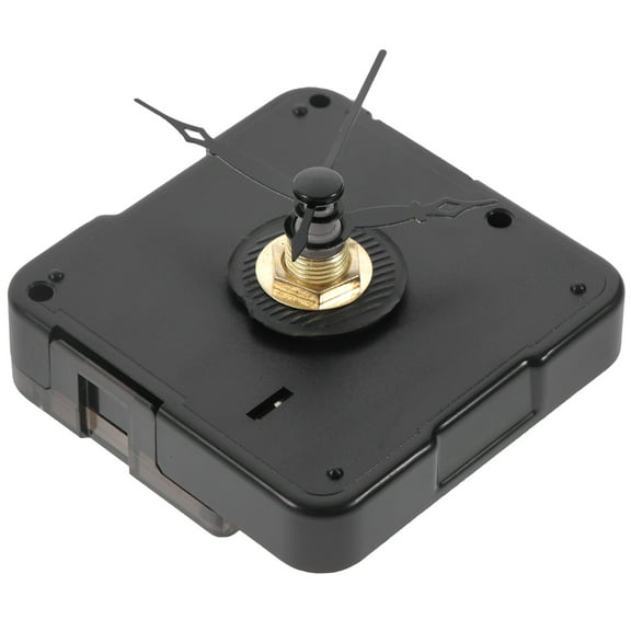 Raindrops Clock Movement Mechanism Replacement Parts for DIY Quartz Wall Clock Plastic Black