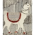 thumbnail image 4 of Saro Lifestyle Llama Design Tasseled Down Filled Throw Pillow, 4 of 5