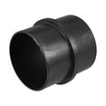 thumbnail image 5 of 75mm Car Air Ducting Connector Straight Air Heater Duct Joiner Connector Pipe Black, 5 of 6