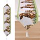 thumbnail image 1 of Camino De Mesa Camino de mesa de animales de Pascua de 1,8 m, mantel creativo con borlas para comedor, decoración del hogar (D), 1 of 6