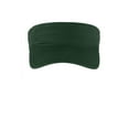thumbnail image 4 of Port & Co Adult Female Women Plain Visor Hunter One Size Fits All, 4 of 5