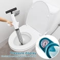 thumbnail image 4 of ReTeiv Toilet Plunger, High Pressure Spray With Real-time Pressure Gauge, Blockage Removal Tool, Stainless Steel Gas Plunger, Bathroom Toilet Plung, 4 of 4