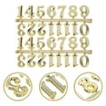 thumbnail image 3 of GOOHOCHY Kit de 5 piezas de números de reloj, números digitales, números romanos y números arábigos para reemplazo y reparación de reloj dorado., 3 of 7