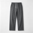 thumbnail image 6 of Rvwovn Men's Thermal Fleece Jogger Pants, Relaxed Fit Thicken Winter Sweatpants with Pockets, 6 of 7