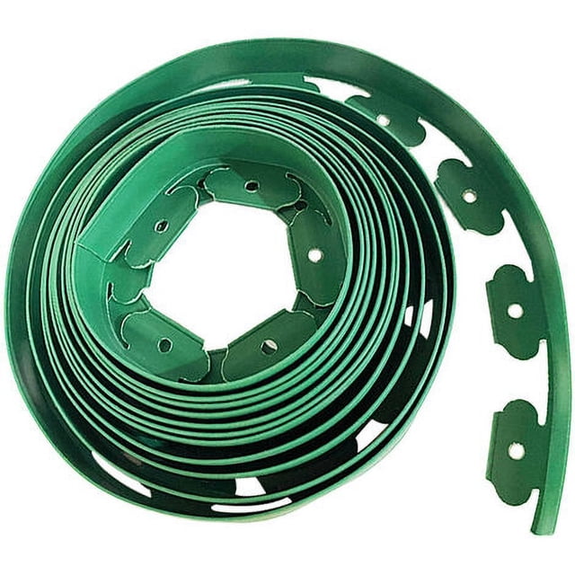 Impact Resistant Yard Edging Kit, No Dig Landscape Edging With Flexible Design And Easy Installation For Professional-Looking Garden Borders (Green)