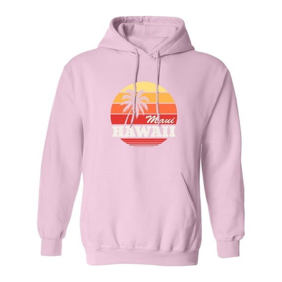 Inktastic Maui Hawaii Retro Sunset Adult Hoodie Sweatshirt