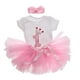 thumbnail image 1 of Conjunto de Ropa para Niñas Baoblaze Vestido rosa con Venda hasta 24 Meses, 1 of 7