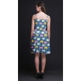 thumbnail image 3 of Bimba Floral Women Sleeveless Mini Flowy Tank Summer Sun Dress Floral Print Dress-X-Large, 3 of 5