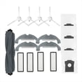 thumbnail image 2 of Cepillo de Goma para D10 Plus Gen 2 RLD32GD, Repuestos, Accesorios, 4 Cepillos Laterales, Filtro HEPA, Paño de Fregona, Bolsa para Polvo., 2 of 5