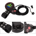 thumbnail image 3 of FYBTO Scooter Control Panel, Electric Scooter Thumb Throttle Display Dashboard Control Panel with USB 24V 36V 48V-0621, 3 of 5