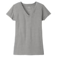 thumbnail image 5 of Yellow Rooster Women's Short Sleeve V-Neck Re-T-Shirts Heathered Navy 4XL, 5 of 6
