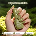 thumbnail image 2 of Beetles Green Gel Nail Polish, Mossy Bud, 15ML Olive Green Gel Polish, 2 of 8
