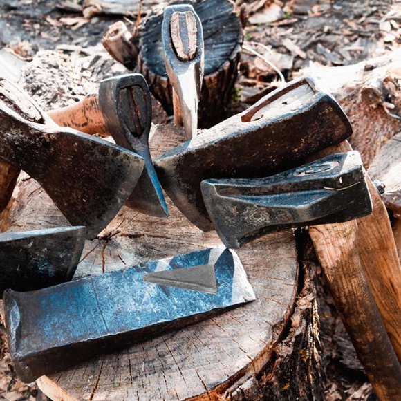 Raindrops 3 Pcs Cale en Fer Gris pour Outils de Coupe de Bois Antidérapant 1.2X0.6X0.2in