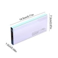 thumbnail image 3 of HOARBOEG Mini Portable Lightweight Large Capacity Over Power Protection Multifunctional As A Light Source Portable Power Bank Clearance Sale, 3 of 6