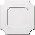 thumbnail image 3 of Ekena Millwork CMP14LE 14 in. OD x 8.25 in. Carré Locke Architectural Grade PVC Contemporain Médaillon de Plafond, 3 of 4