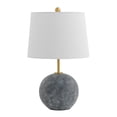 thumbnail image 3 of Safavieh Cla 14" Mid-Century Cement Table Lamp, Gray/White, 3 of 4