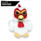 thumbnail image 1 of Peluche Feisty Pets® 22cm CooCoo Cluckles the Hen, 1 of 5