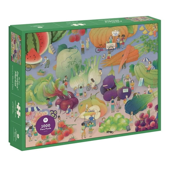 At the Farmer’s Market : 1000 Piece Puzzle (Jigsaw)