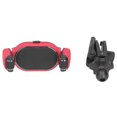 thumbnail image 1 of Mini soporte para teléfono móvil para coche con diseño de rodillo y rotación de 360° para pantallas de 4 a 6,5 pulgadas (rojo), 1 of 14