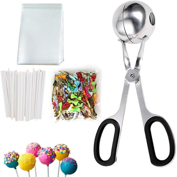 2.75" x 3.93" Cake Pop Treat Bag Set by Olurrisa, 300 Count, 100 Pack