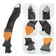 thumbnail image 4 of Raspador multifuncional Espátula de pegamento de vidrio Espátula de metal Borde de esquina de pared hermosa herramienta de costura raspador de silicona Negro 1 pieza, 4 of 5