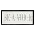 thumbnail image 2 of Stupell Industries Be A Voice Not an Echo Motivational Phrase, 30 x 13, Design by Daphne Polselli, 2 of 5