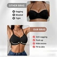 thumbnail image 4 of Bralettes for Women with Support Baeitkot Women's Plus Size Bra, 4 of 8