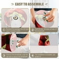 thumbnail image 6 of Many Strawberries Desk Lamp 3 Color Modes LED Table Lamp Nightstand Reading Light for Bedroom Living Room, 6 of 8