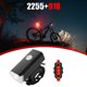 thumbnail image 3 of Luz delantera de bicicleta recargable por USB Wdftyju resistente al agua, 3 of 8