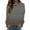 Coffee1, variant on SHTXOZHI Long Sleeve T-Shirts for Women Color Block Fashion Tees Fall Casual Crewneck Tops