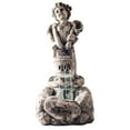thumbnail image 2 of Pure Garden Outdoor Water Fountain With LED Lights, Lighted Cherub Angel Fountain With Antique Stone Design for Decor on Patio, Lawn and Garden, 2 of 2