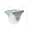 thumbnail image 4 of 12Pcs Furniture Wheels Directional Casters Practical Drawer Roller Household Drawer Pulley, 4 of 6