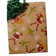 24"X100' #x6329 The Night Before Christmas/Krft Gift Wra by Paper Mart
