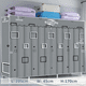 thumbnail image 2 of Armario Armable Ropero Closed Closet Organizador Ropa 205cm Xtellar Color Gris, 2 of 4