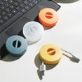 thumbnail image 3 of Portable Round Wire Organizers Cord Cable Winder Management Storage Box Rotatable Charging Data Line Wire Winder Box, 3 of 11
