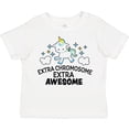 thumbnail image 3 of Inktastic Extra Chromosome Extra Awesome with Unicorn Boys or Girls Toddler T-Shirt, 3 of 5