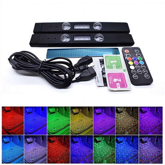 Car Roof Star Night Light, Portable Car Interior LED Light with 14 Lighting Effects and Remote Control for Car Interior, Ceiling, Bedroom, Wedding, Party