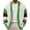 Green, variant on YYDGH Men's Cardigan Sweaters Shawl Collar Long Sleeve Open Front Knitted Sweater Capes Cable Knit Full Winter Coats Cardigans with Pockets Green M