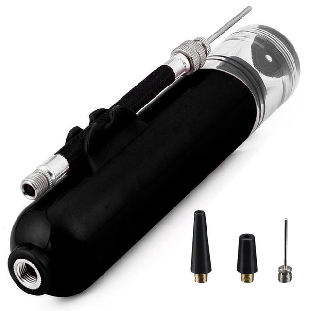 Portable Ball Pump,Sports Ball Inflation Tool,Multi-Purpose Air Inflator,Double Acting Leak-Proof Portable Hand Pump for Football Basketball Volleyball Various Sports Ball Inflation Maintenance Tool