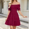 thumbnail image 5 of Summer Fashion Womens Dresses Plus Size Sexy Solid Color Fold Sleeveless V-Neck Dress Yellow L, 5 of 10