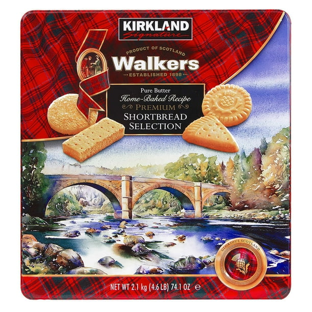 Kirkland Signature Walkers Premium Shortbread Selection, 4.6 lbs