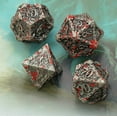 thumbnail image 3 of Cusdie 7 Pcs DND Metal Dice, Dagger Design Polyhedral Dice Set, Metal Dice Set for Role Playing Game D&D Dice MTG Pathfinder, 3 of 5